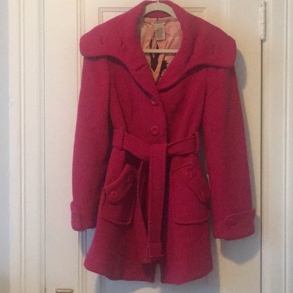 Anthropologie Sweater Pea Coat